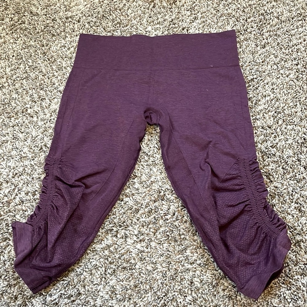 Lululemon hi-waisted crops. Great for yoga!